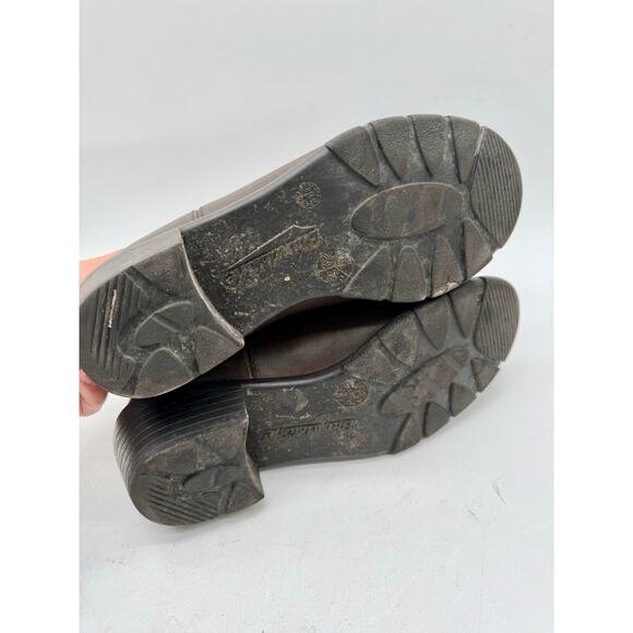 Blundstone Heeled Stout Brown Original Leather Chelsea Boots Women's 6.5 - Picture 7 of 8